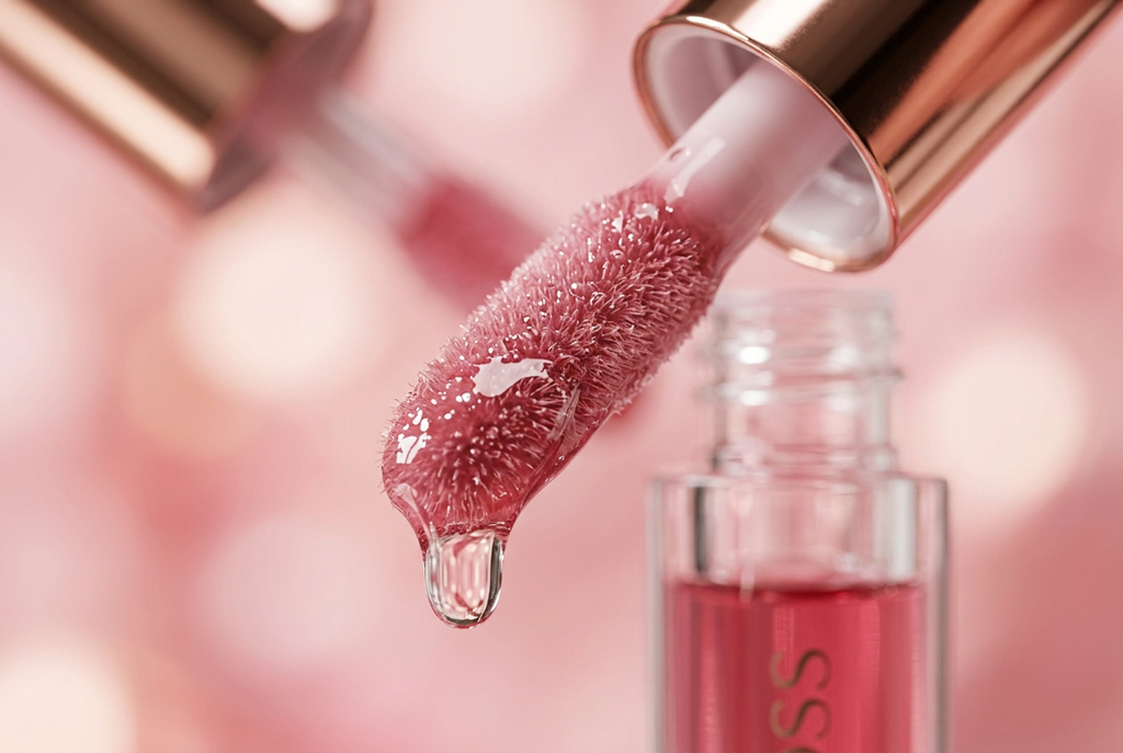 Glass Lip Gloss - Wand Detail