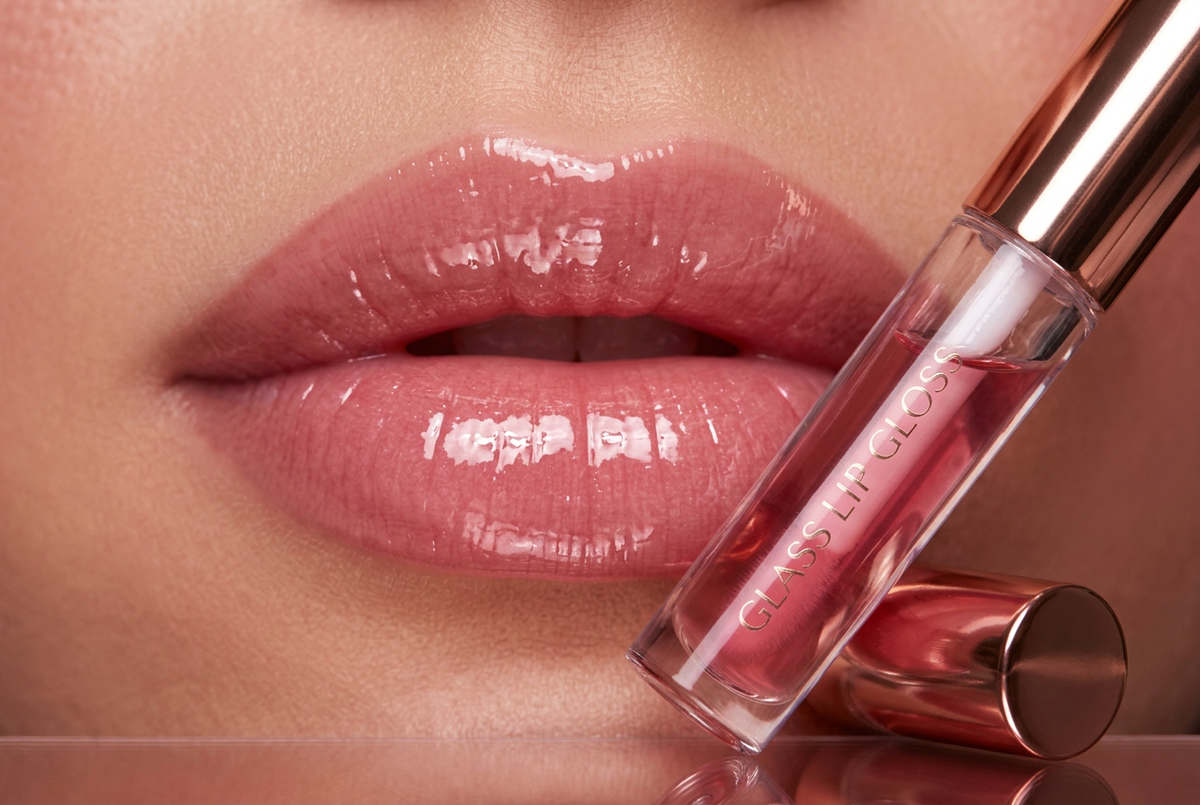 Glass Lip Gloss - Lip Swatch