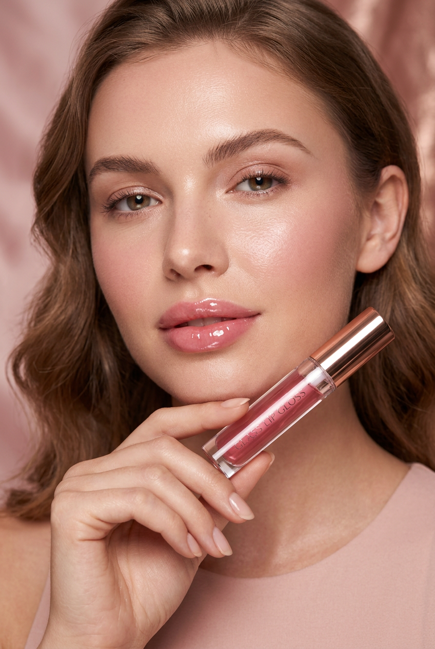 Glass Lip Gloss - Model Shot 1