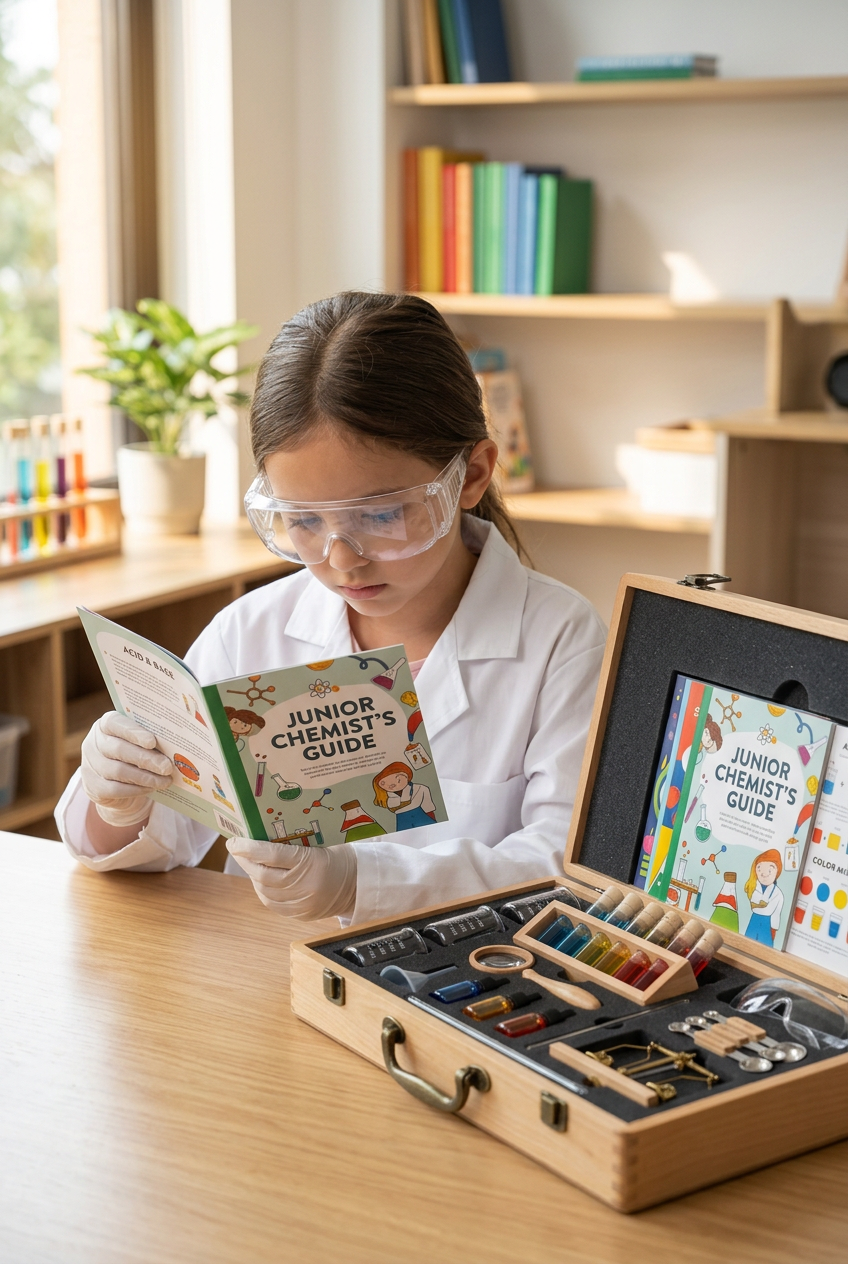 LabGenius Junior Science Kit - Girl Scientist