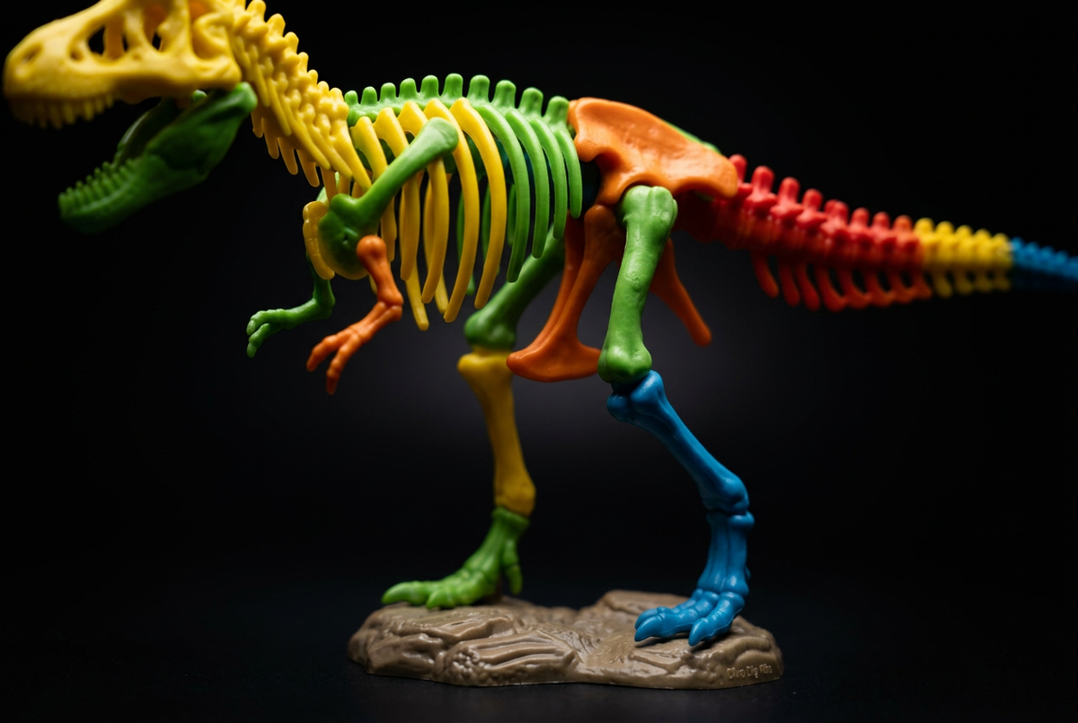 DinoQuest Excavation Kit - Skeleton Detail