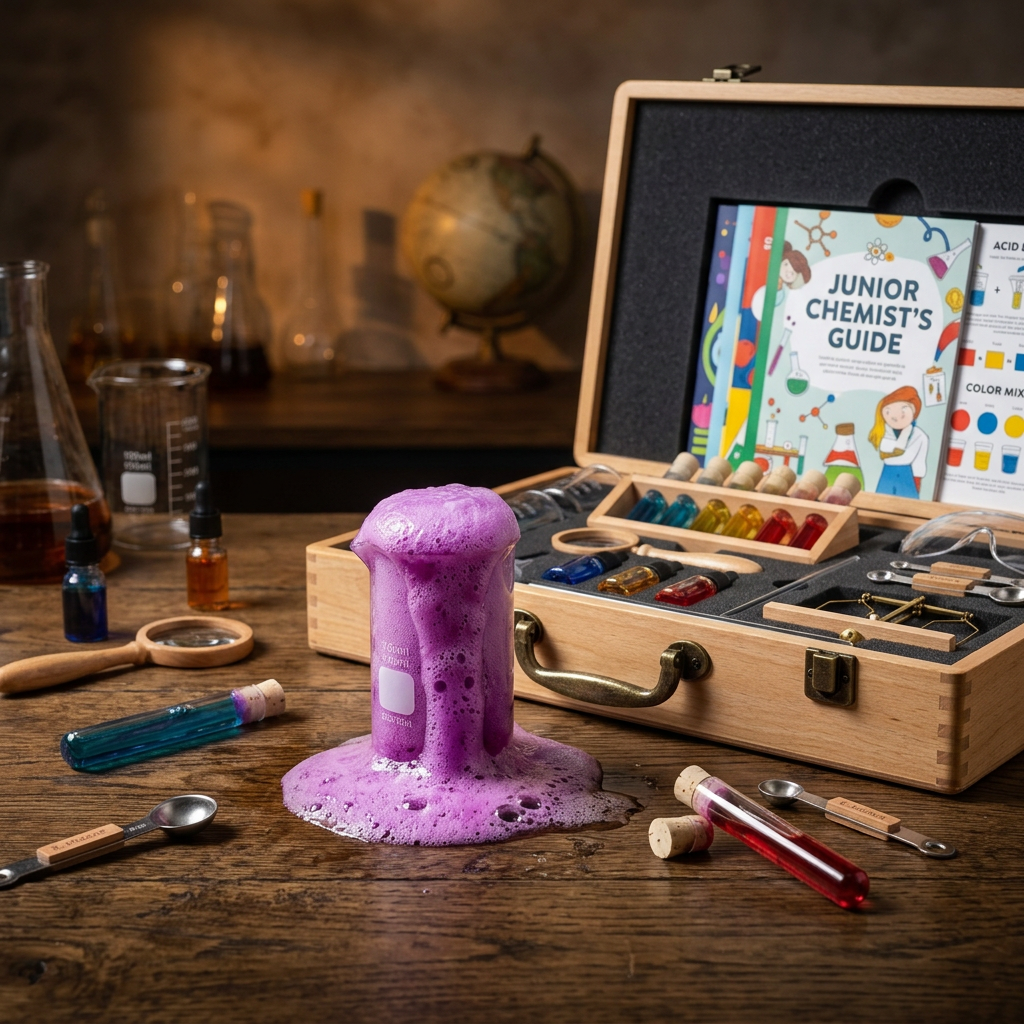 LabGenius Junior Science Kit - Fizzing Reaction Hero