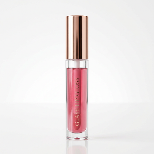 Glass Lip Gloss - White Background