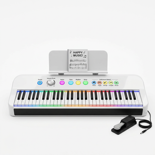 MelodyFirst 61-Key Keyboard - White Background